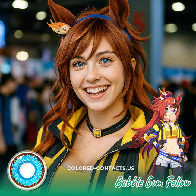 Pretty Derby : Bubble Gum Fellow Cosplay Contact Lenses