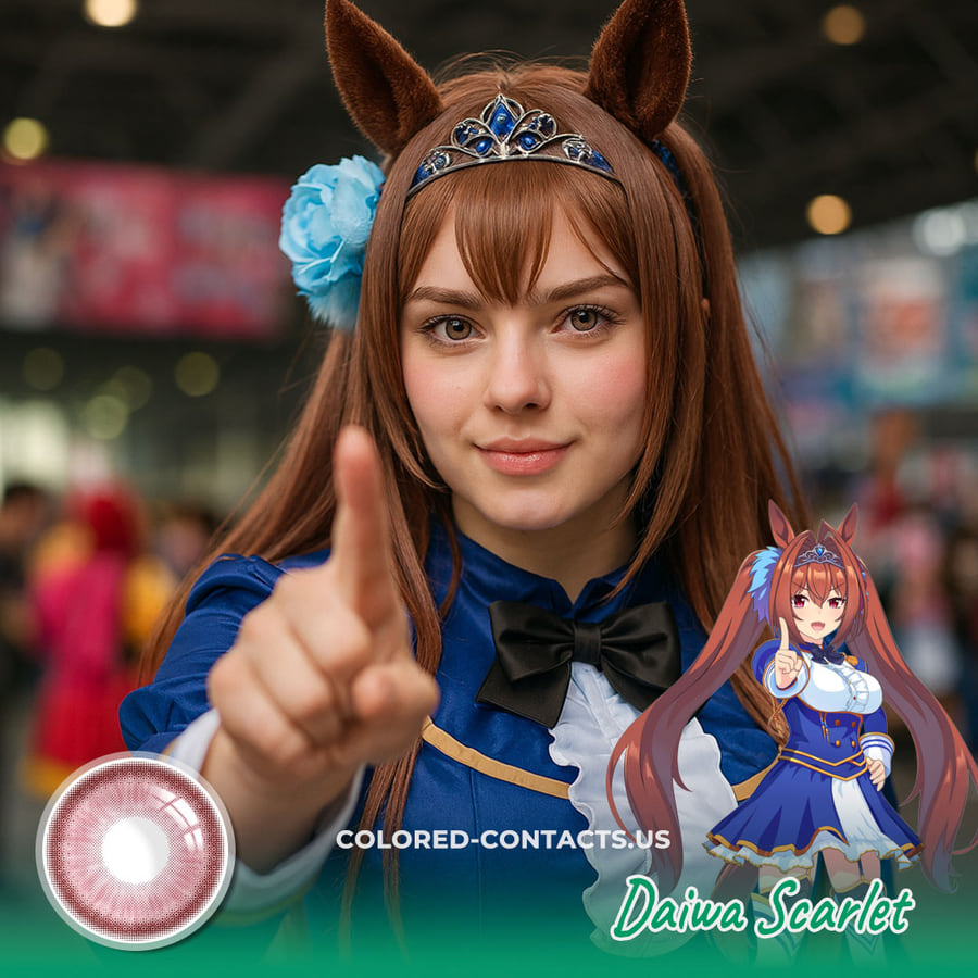 Pretty Derby : Daiwa Scarlet Cosplay Contact Lenses