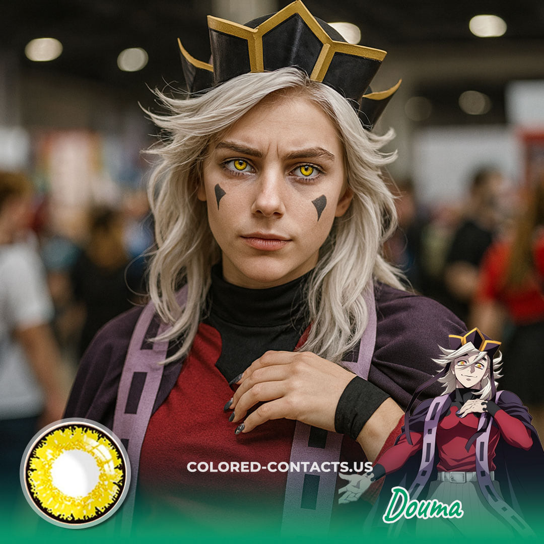 Douma Cosplay Contact Lenses