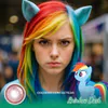 Rainbow Dash Cosplay Contact Lenses - Ccus Eyewear · Premium Colored Contacts Rainbow Dash Cosplay Contact Lenses