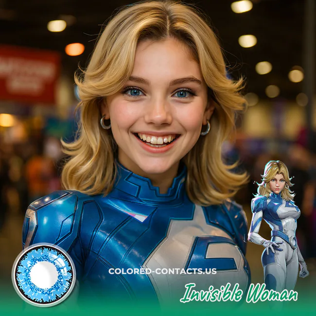 Invisible Woman Cosplay Contact Lenses