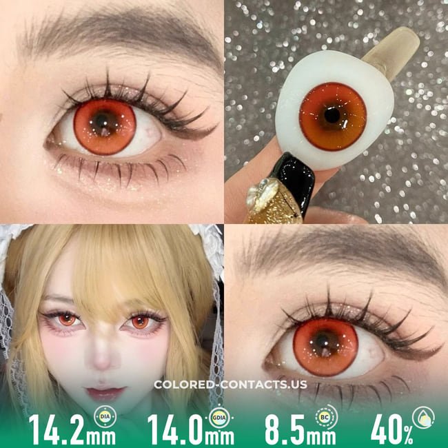 Flame & Fire Contact Lenses | 10-Piece Set - Flame & Fire Contact Lenses