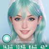 Aqua Mint Contact Lenses | 4-Lens Pack - Ccus Eyewear · Premium Colored Contacts Aqua Mint Contact Lenses | 4-Lens Pack - Aqua Mint Contact Lenses