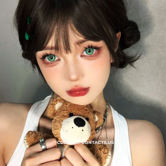 Faithful Spring Green Colored Contacts | 4-Lens Pack