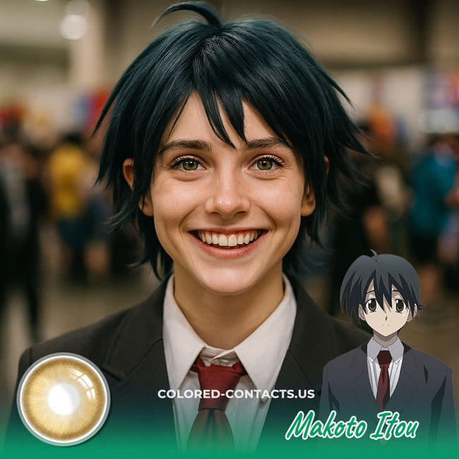 Makoto Itou Cosplay Contact Lenses