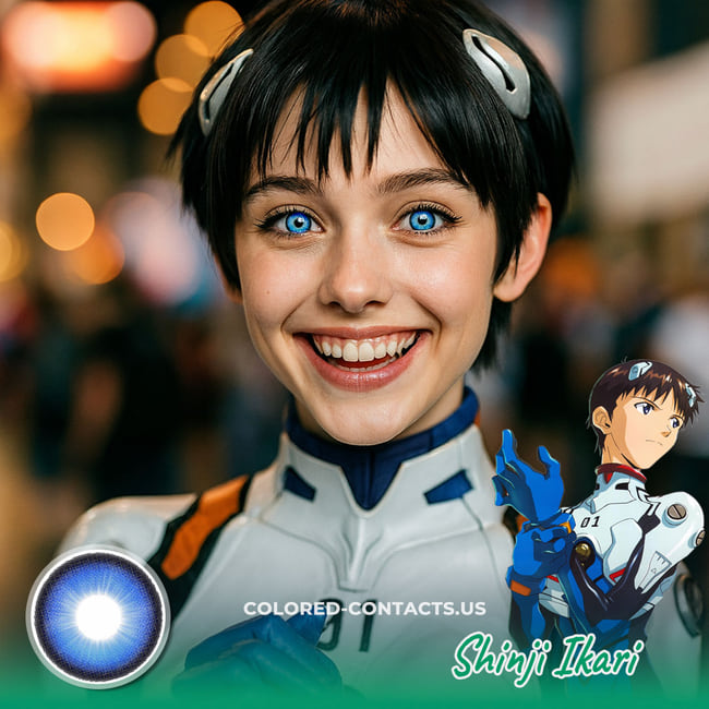 Shinji Ikari Cosplay Contact Lenses