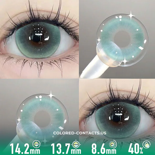 Himalaya Green Colored Contacts