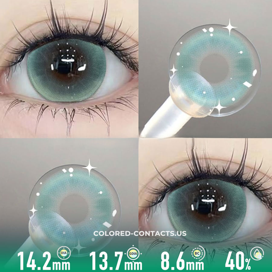 Himalaya Green Colored Contacts