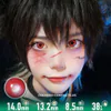 Bluebells Red Colored Contacts