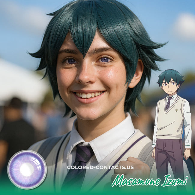 New Cosplay &Amp; Halloween Contacts - Ccus Eyewear · Premium Colored Contacts Masamune Izumi Cosplay Contact Lenses