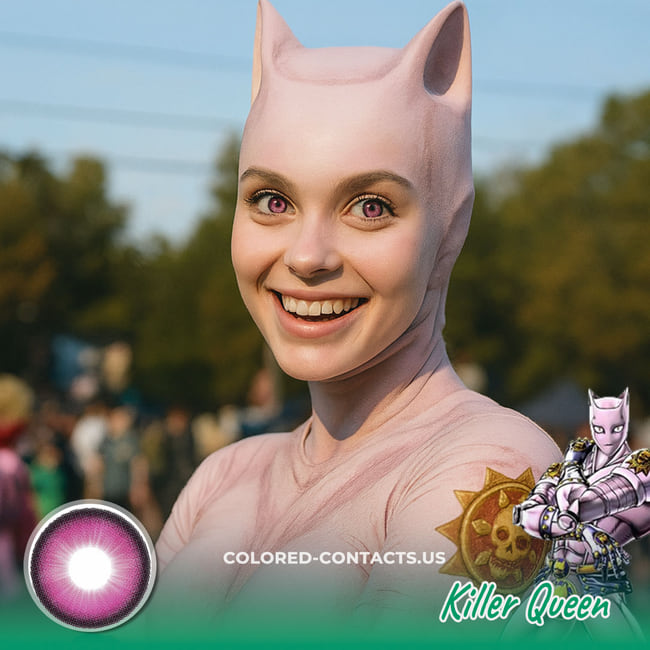 New Cosplay &Amp; Halloween Contacts - Ccus Eyewear · Premium Colored Contacts Killer Queen Cosplay Contact Lenses