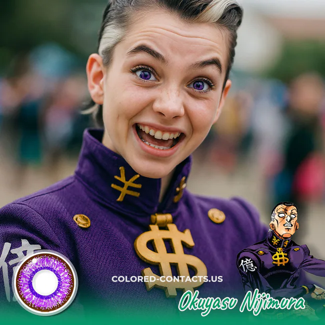 Okuyasu Nijimura Cosplay Contact Lenses