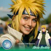 Bright Blue Anime Cosplay Contact Lenses