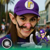 Waluigi Cosplay Contact Lenses