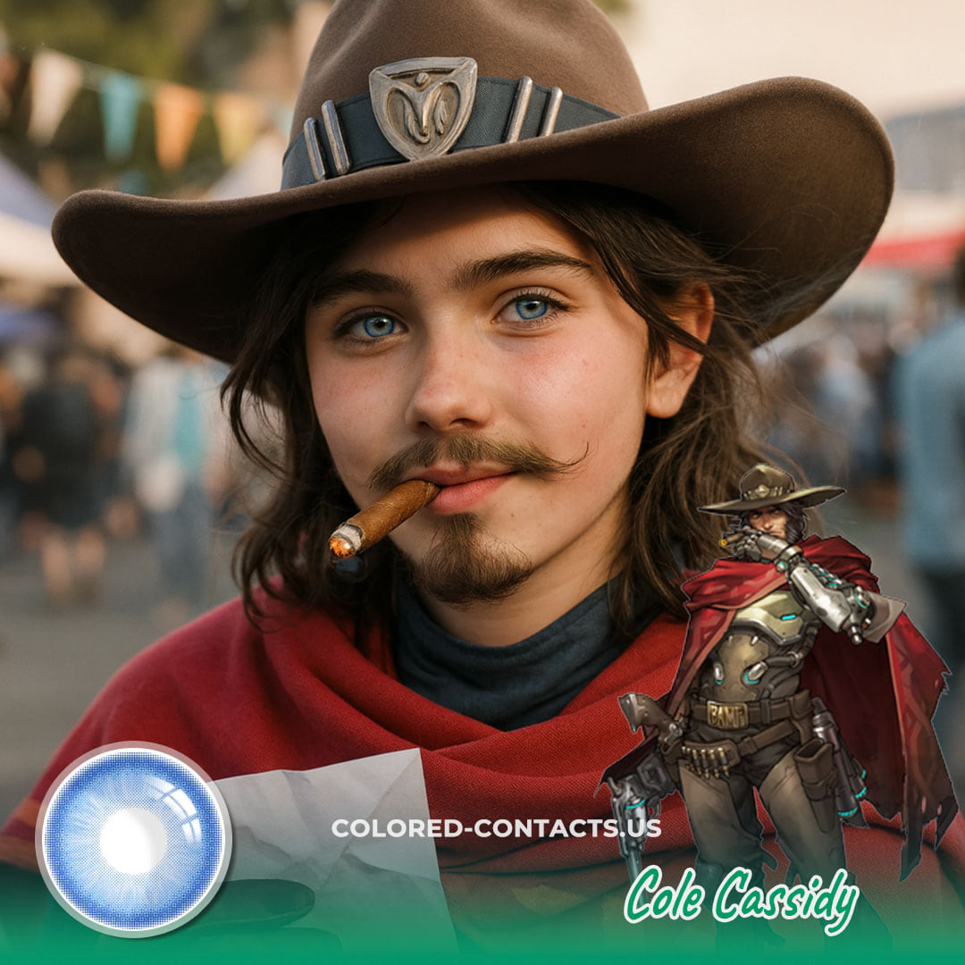 Cole Cassidy Cosplay Contact Lenses - Ccus Eyewear · Premium Colored Contacts Cole Cassidy Cosplay Contact Lenses