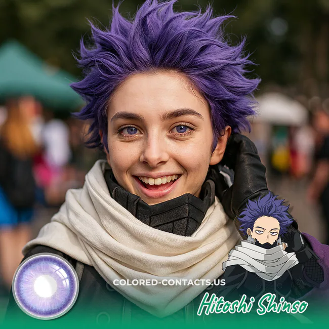 Hitoshi Shinso Cosplay Contact Lenses