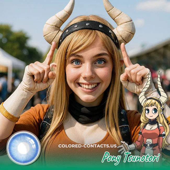 Pony Tsunotori Cosplay Contact Lenses