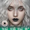 White Spider Web Colored Contacts  | 4-Piece Set