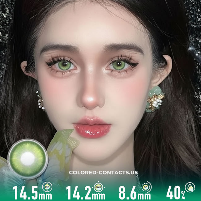 Ice Green Colored Contacts