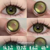 Polar Light Yellow Green Contact Lenses