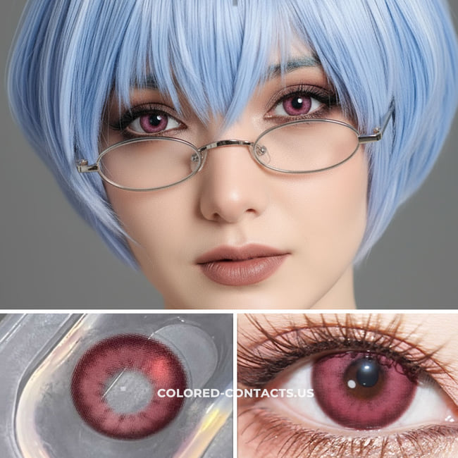 Missing Berry Pink Colored Contacts | 4-Lens Pack