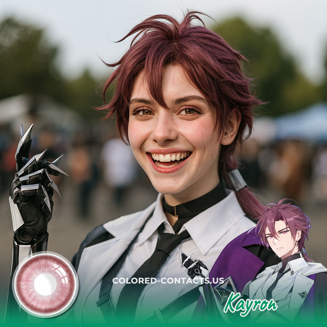 Czn: Kayron Cosplay Contact Lenses