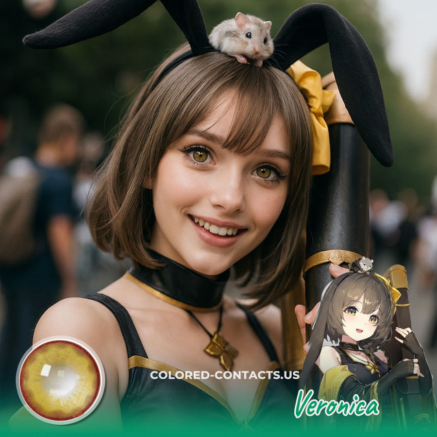 Czn: Veronica Cosplay Contact Lenses