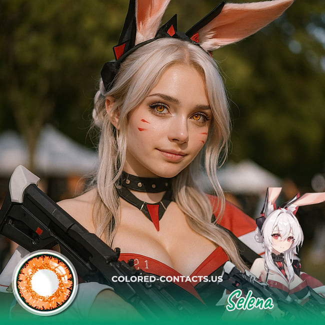 CZN: Selena Cosplay Contact Lenses