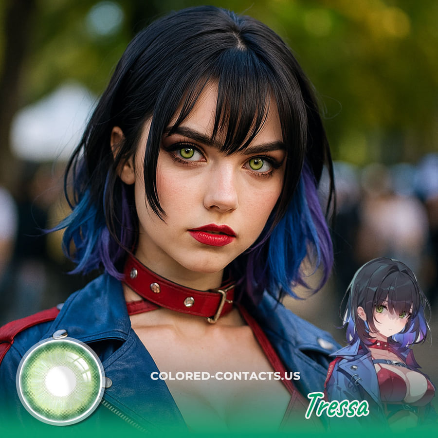 Czn: Tressa Cosplay Contact Lenses