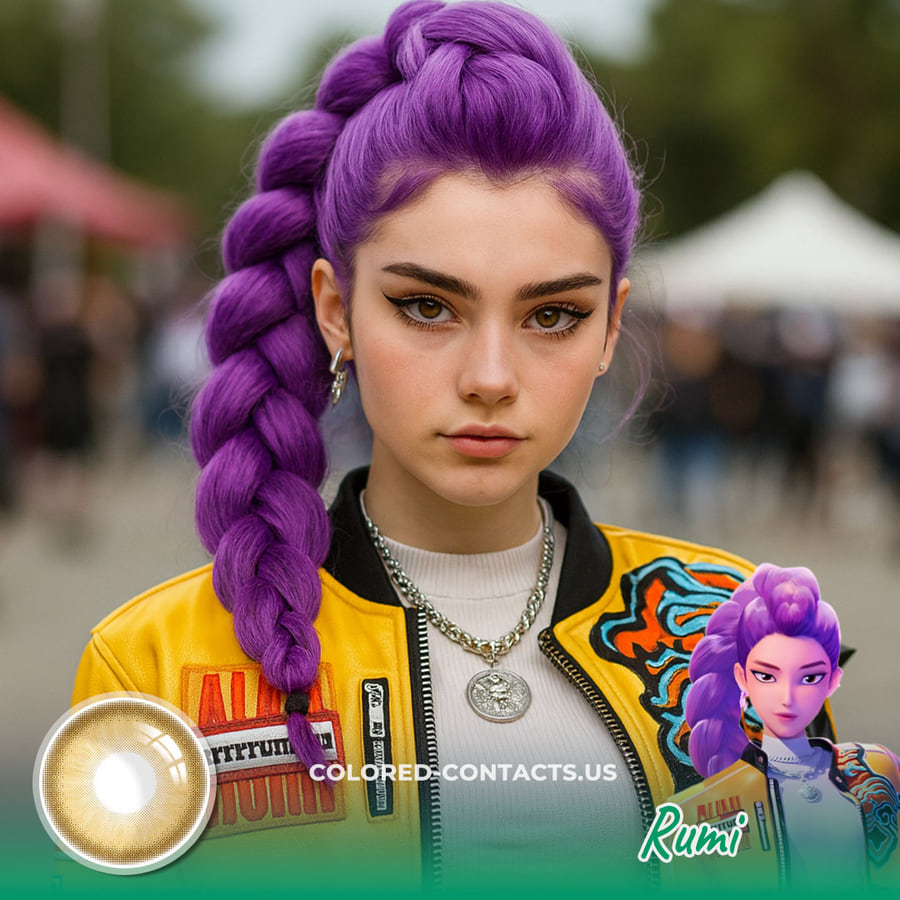 Kpop : Rumi Kang Cosplay Contact Lenses - Ccus Eyewear · Premium Colored Contacts Kpop : Rumi Kang Cosplay Contact Lenses