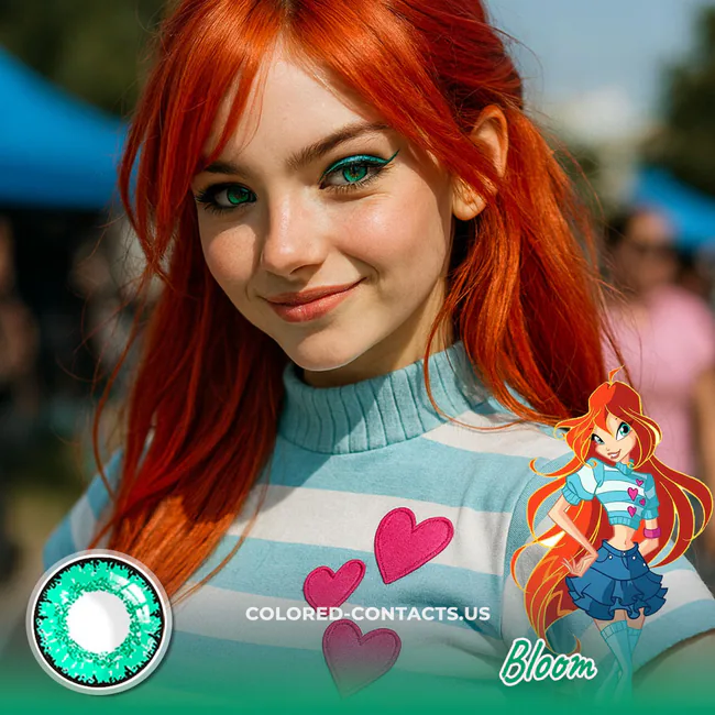 Winx Club Bloom Cosplay Contact Lenses - Bloom Cosplay Contact Lenses