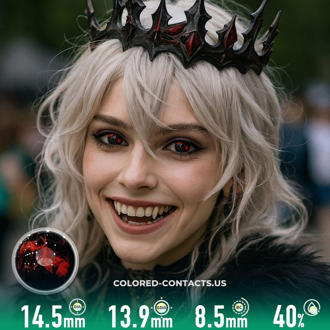 Blood Curse Black Crazy Lenses | 4-Lens Pack - Ccus Eyewear · Premium Colored Contacts Blood Curse Black Crazy Lenses | 4-Lens Pack