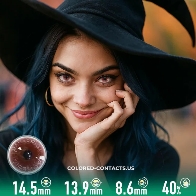 Crazy Lenses - Ccus Eyewear · Premium Colored Contacts Blood Code Contact Lenses | 4-Lens Pack - Blood Code Contact Lenses