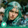 Dna : Lady Nifle Cosplay Contact Lenses