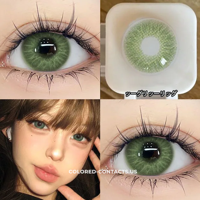 Asa Green Contact Lenses