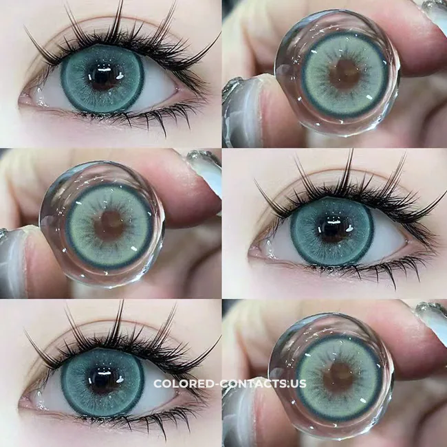 Secret Garden Blue Colored Contacts