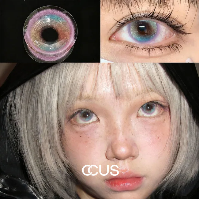 Unicorn Fantasy Rainbow Colored Contacts