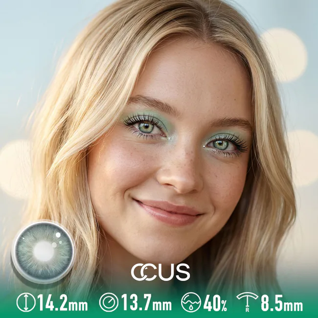 Sea Mist Green Mixed-Blood Lens