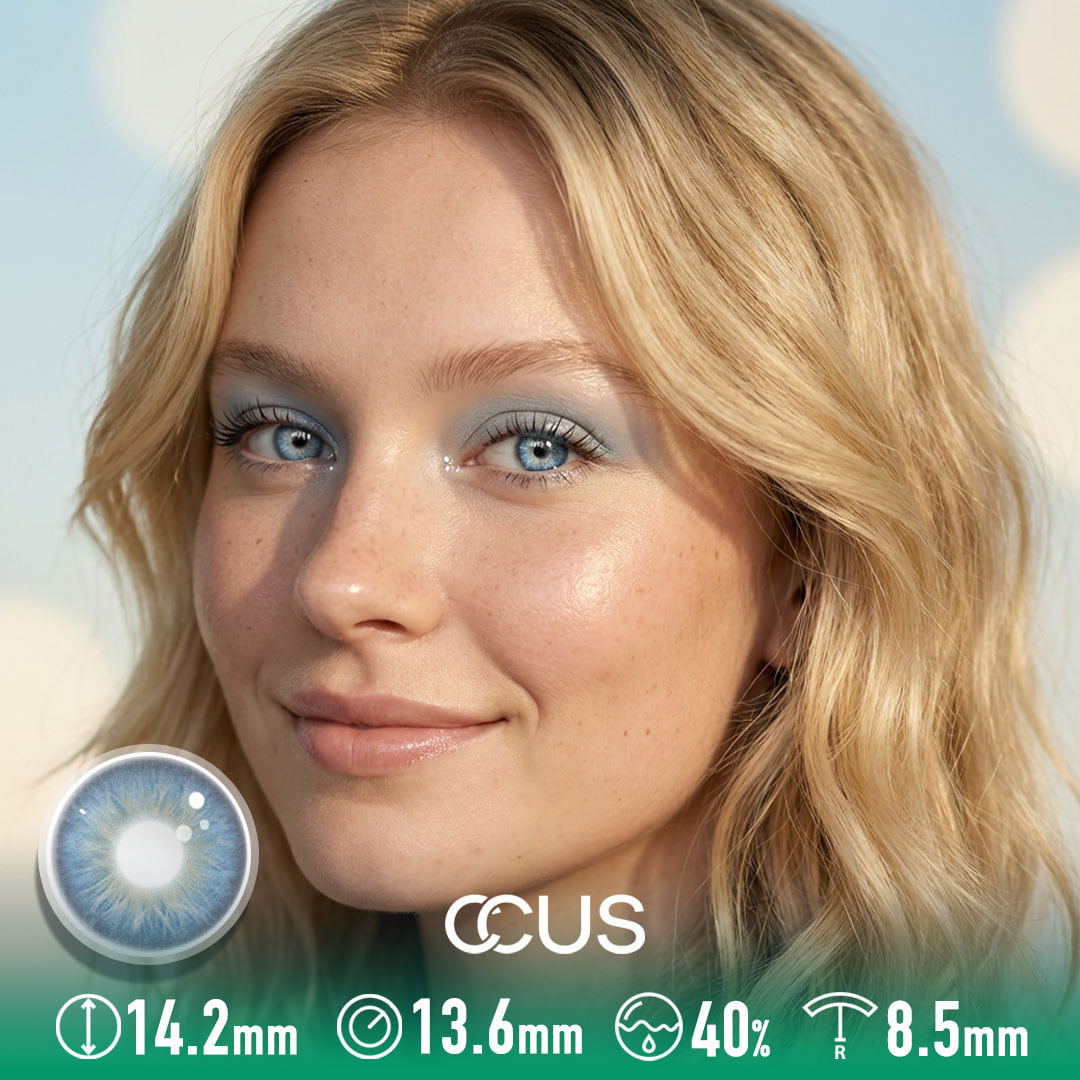 Misty Blue Mixed-Blood Lens - Misty Blue Mixed Blood Lens