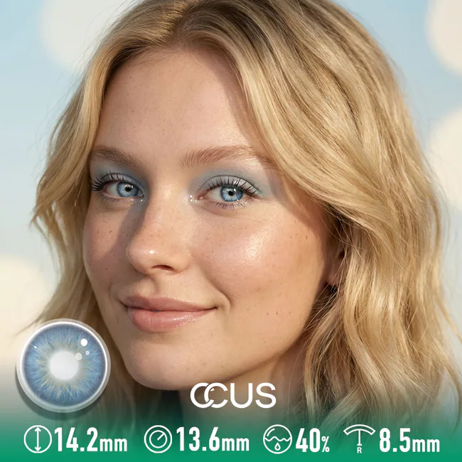 Misty Blue Mixed-Blood Lens - Misty Blue Mixed Blood Lens