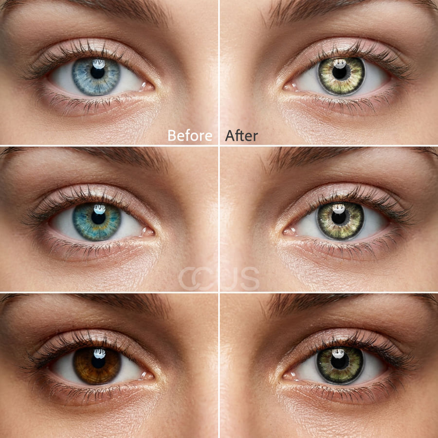 Mystic Forest Green - Ccus Eyewear · Premium Colored Contacts Mystic Forest Green - Mystic Forest Green Ba
