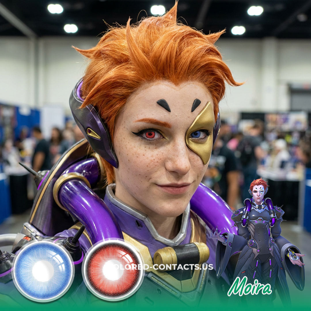 Ow : Moira Cosplay Contact Lenses - Ccus Eyewear · Premium Colored Contacts These Overwatch Moira Cosplay Contact Lenses Are About To Give You That Ultimate Geneticist Energy