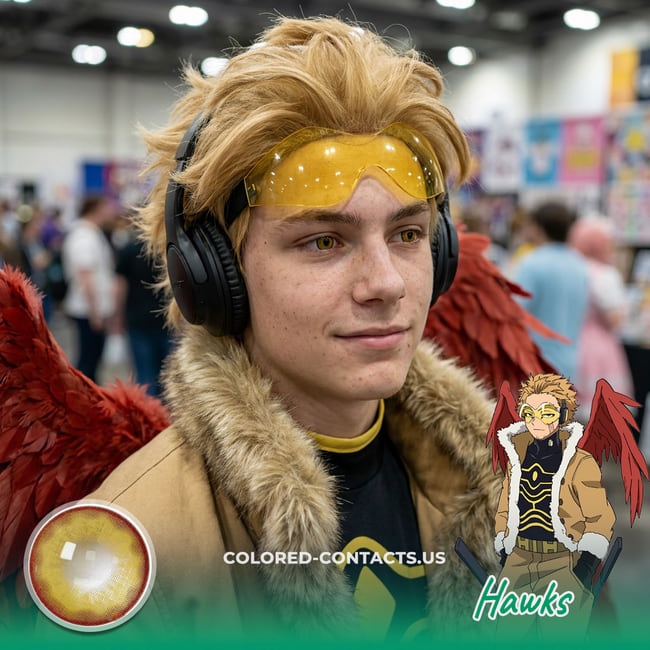 Hawks Cosplay Contact Lenses - Hawks Cosplay Contact Lenses
