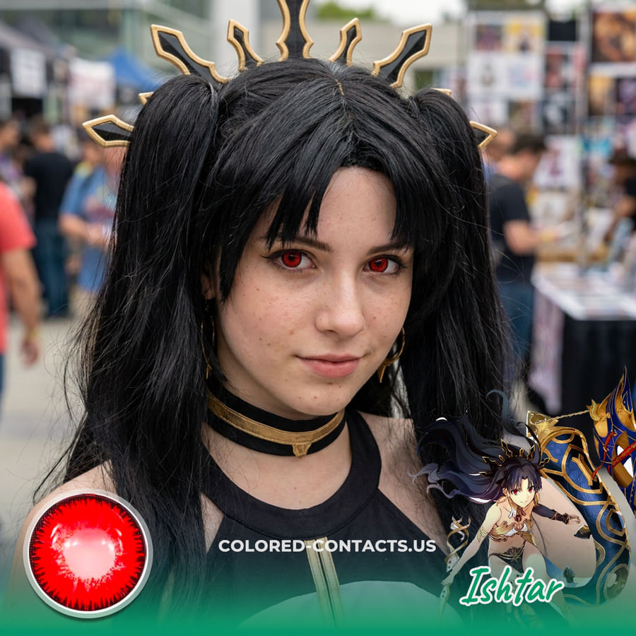 Fgo : Ishtar Cosplay Contact Lenses - Ccus Eyewear · Premium Colored Contacts Ishtar Cosplay Contact Lenses