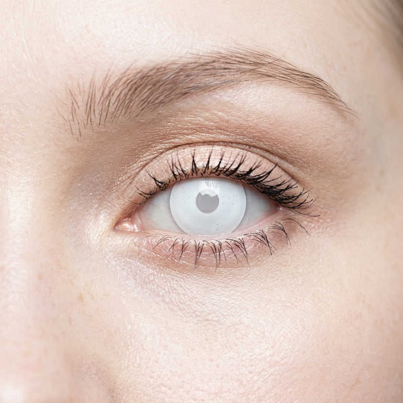 White Contact Lenses: Zombie, Anime &Amp; Ethereal Looks Color Guides