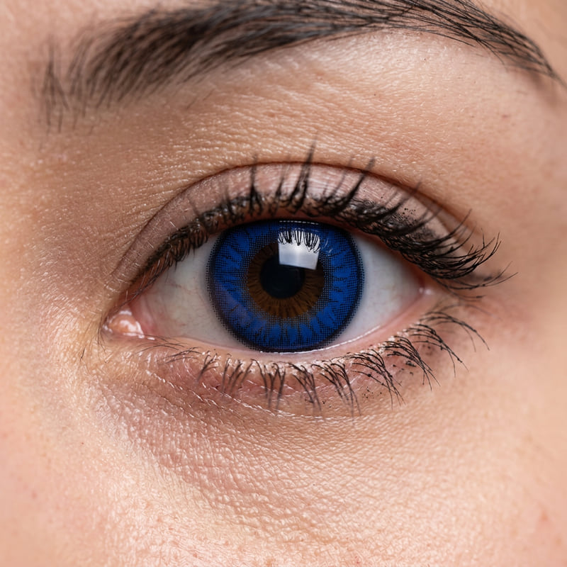 Blue Contacts For Dark Eyes: What To Expect Color Guides
