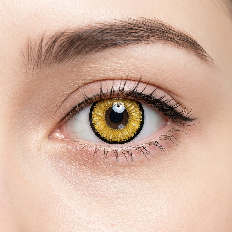 Yellow Contacts: The Anime Eye Look Explained Color Guides