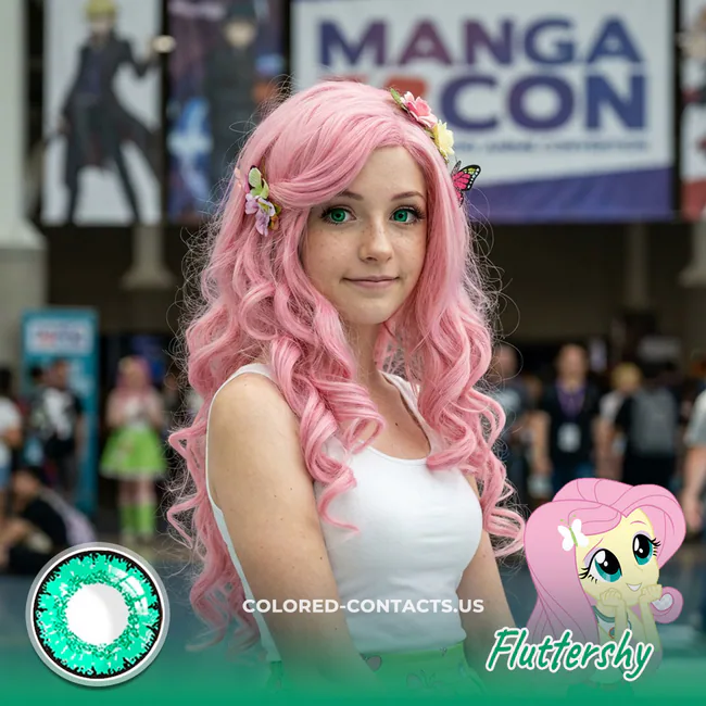 Fluttershy Cosplay Contact Lenses