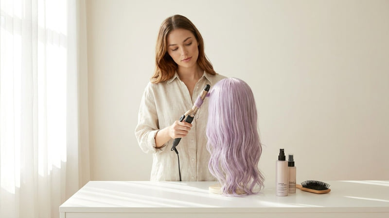 How To Style Heat-Resistant Wigs: Care &Amp; Styling Guide - Ccus Eyewear · Premium Colored Contacts How To Style Heat-Resistant Wigs: Care &Amp; Styling Guide Cosplay Wigs