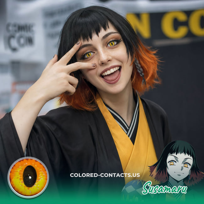 Susamaru Cosplay Contact Lenses